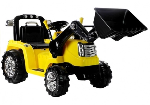 Детский электротрактор с ковшом ZP1005 Yellow