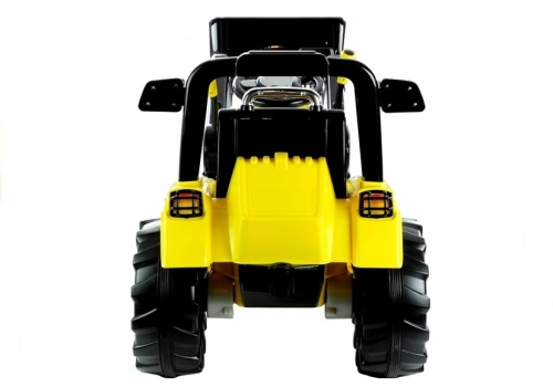 Детский электротрактор с ковшом ZP1005 Yellow
