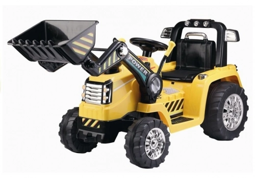 Детский электротрактор с ковшом ZP1005 Yellow