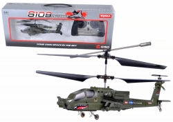 Alumīnija radiovadāms helikopters S109G SYMA Green