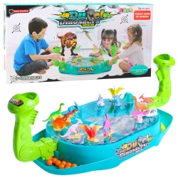 Arcade Game Ballsaurs Knocking Down Dinosaurs Shooting