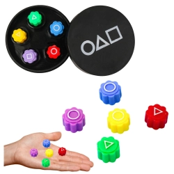 Arcade Game Gonggi Dice Set Box of 5