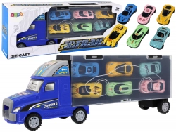 Auto Tir Trailer + 6 cars A trailer in the form of a suitcase