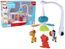 Battery-powered Crib Carousel Universal Clip Hangers Blue