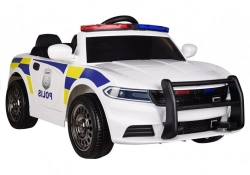 Bērnu elektroauto Police White