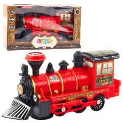 Classic Electric Locomotive Lights Sounds Red