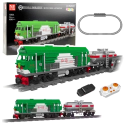 Construction Blocks Remote Controlled Tank Train RC 1090 pcs.