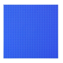 Construction Board for Building Blocks, Navy Blue, 40x40cm