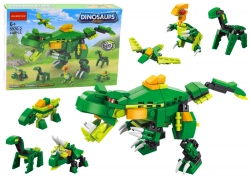 Dinozauru konstruktora komplekts 6in1