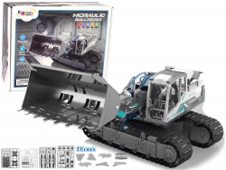DIY Bulldozer Excavator Set Hydraulic Bulldozer 127 pieces