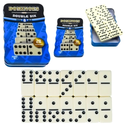 Domino Game Classic Family Logic Skill 28 Cubes
