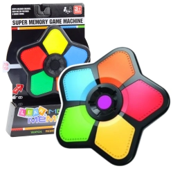 Electronic Logic Game Memory Arcade Star Lights Sounds