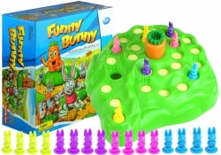 Funny Bunny Family Game - 3D, 4 players rabbit race game