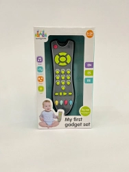 Interactive TV Remote Control For Toddler Educational Light Sound