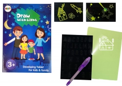 Magic Light Drawing Tablet Graphic Lettering