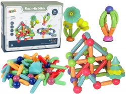 Magnetic Plastic Construction Blocks 78 Elements