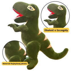Plush Toy Dinosaur Tyrannosaurus Green 35cm