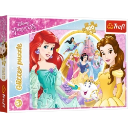 Puzzle - 100 Glitter - Memories of Bella and Ariel Trefl 14819