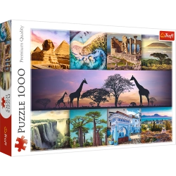 Puzzle - 1000 - Collage - Africa 10792