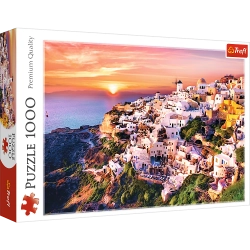 Puzzle - 1000 - Sunset over Santorini - 500 px - Trefl 10435