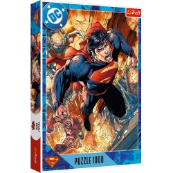 Puzzle - 1000 - Superman in action Trefl 10936