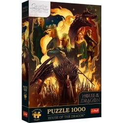 Puzzle - 1000 Premium Plus - Dragon's Kin Trefl 12068