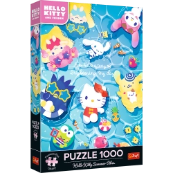 Puzzle - 1000 Premium Plus - Hello Kitty Summer Relaxation Trefl 12067
