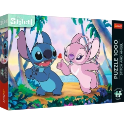 Puzzle - 1000 Premium Plus - Stitch and Angel Trefl 12079