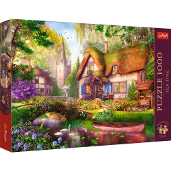 Puzzle - 1000 Premium Plus - Tea Time: A cottage in the forest Trefl 10804