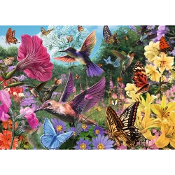 Puzzle - 1000 Premium Plus - Tea Time: Bird Garden Trefl 10806