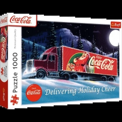 Puzzle - 1000 XMAS - Coca-Cola: Christmas Truck - Trefl 10941