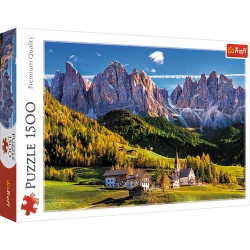 Puzzle - 1500 - Val di Funes, Dolomites, Italy Trefl 26163