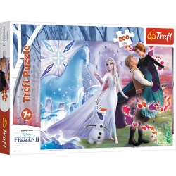 Puzzle - 200 - Magical World of Sisters - Disney Frozen Trefl 13265