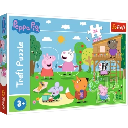 Puzzle - 24 Maxi - Fun in the glade - Peppa Pig 14342