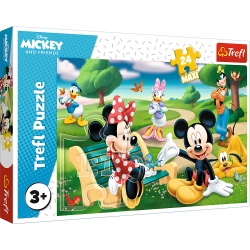 Puzzle - 24Maxi - Mickey Mouse with friends - Disney Standard Characters Trefl 14344