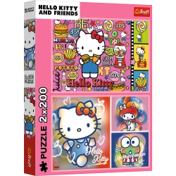 Puzzle - 2x200 - Hello Kitty and friends - Hello Kitty 13336
