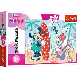 Puzzle – 30 – Colorful Minnie – Disney Minnie Trefl 18302