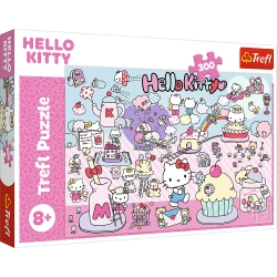Puzzle – 300 Pieces – Discover the World of Hello Kitty – Hello Kitty Trefl 23031