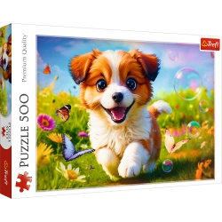 Puzzle - 500 - Happy Dog Trefl 37524