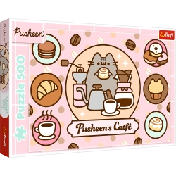 Puzzle - 500 - Pusheen in the cafe Trefl 37528