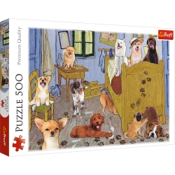 Puzzle – 500 – Van Gogh's Room: Dog Revolution Trefl 37539