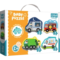Puzzle - Baby Classic - Vehicles and competitions / Trefl Baby 36071