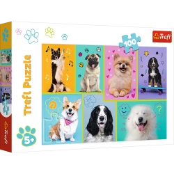 Puzzle - In the world of dogs - Trefl 16421