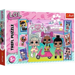 Puzzle - "100" - LOL Dolls Photos Trefl 16443