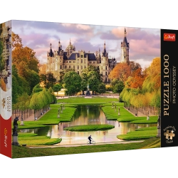 Puzzle - "1000 Premium Plus" - Photo Odyssey: Schwerin Castle, Germany Trefl 10814
