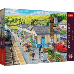 Puzzle - "1000 Premium Plus" - Tea Time: Train Station Trefl 10810