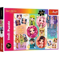 Puzzle - "200" - Friendship Rainbow High Trefl 13289