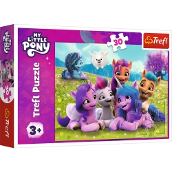 Puzzle - "30" - Friendly Pony Horses My Little Pony Trefl 18299