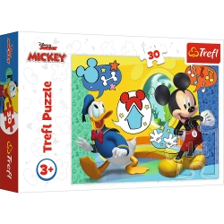 Puzzle - "30" - Mickey Mouse and the Merry House Trefl 18289