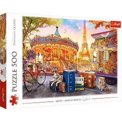 Puzzle - "500" - Holiday in Paris Trefl 37426